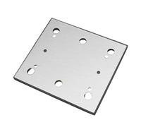 Patin de ponçage de rechange 158324-9 compatible avec Makita BO4555 BO4556 Plaque de base éponge 110 x 100 mm