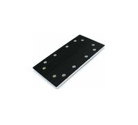 Patin de ponçage - Fixation scratch 8 trous d'aspiration - Pour ponceuse vibrante Festool RS 300 - 93x175mm plaque aluminium