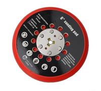 Patin de ponçage moyen de 15,2 cm avec 72 trous pour plaque de sauvegarde Bosch RSM6045 compatible avec ponceuse RSM6044 RSM6046 GET75 6N de rechange