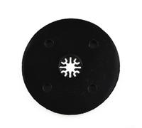 Patin de ponçage rond de 115 mm en acier inoxydable et EVA pour outil multifonction oscillant ou ponceuse vibrante, compatible r