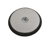 Patin de ponçage rond de 115 mm pour outil multifonction Multimaster, en acier inoxydable et pour ponceuse vibrante EVA pour tâches de polissage et de meulage