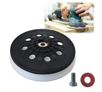 Patin de ponçage souple 492286 D125 de 12,7 cm, 8 trous de rechange pour ponceuses orbitales Festool ETS EC ETSC 125, compatible avec le système Jetstream