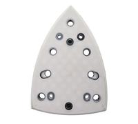 Patin de ponçage Triangulaire à 7 Trous - 148 x 98 mm - Plaque de Secours Auto-agrippante pour DTS 400/DS400 REQ