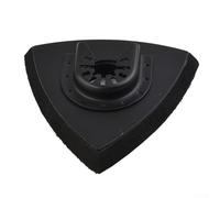 Patin de ponçage triangulaire à dégagement rapide pour outils oscillants, 82 mm, retrait complet du matériau (93 mm)