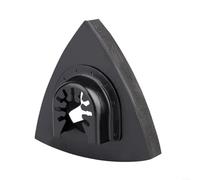 Patin de ponçage triangulaire avec changement rapide pour outil oscillant, compatible avec Chicago, pour HARBOR Für FREIGHT, pour RIDGID, pour ROCKWELL, 80 mm/3,15 pouces, 1 pièce