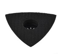 Patin de ponçage triangulaire pour outil oscillant, 82 mm, dos à dégagement rapide pour une compatibilité multi-outils, pour construction durable en mousse PU, qualité industrielle (80 mm)
