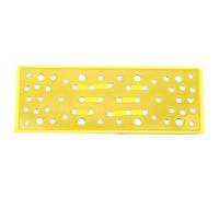 Patin de protection compatible avec Mirka DEOS 383CV pour ponceuse auto-agrippante, outils abrasifs, 70 x 198 mm