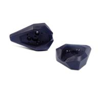 Patin de Protection RDMOTO SL01Noir avec Couvercle Noir Noir
