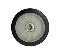Patin de roue avant 2987300200 pour Seche linge ALTUS, BEKO, COLDIS, CONTINENTAL EDISON, ESSENTIEL B, FAR, GRUNDIG, LISTO, SABA