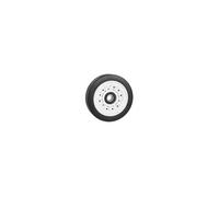 Patin de roue avant 2987300200 pour Sèche linge ALTUS, BEKO, COLDIS, CONTINENTAL EDISON, ESSENTIEL B, FAR, HIGHONE, LISTO, SABA, VALBERG , SECHE LINGE A CONDENSATION ESSENTIELB ESCL8DD1S, SECHE LINGE 