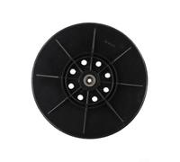 Patin de secours de 215 mm pour ponceuses à cloison sèche - Plaque d'appui en mousse ABS à 8 trous avec filetage de 6 mm, adaptateur de disque de ponçage sans poussière pour câble Porta-Cable et