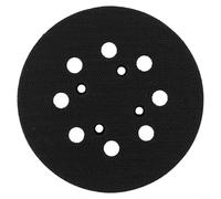 Patin de support auto-agrippant de 125 mm pour support de disque abrasif Ryobi RS290 RS241 RS28, matériau PU avec 8 trous de poussière, 1 paquet