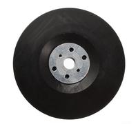 Patin de support de 150 mm de diamètre pour filetage M14 avec écrou de blocage Convient pour le ponçage et le meulage de disques de fibre avec meuleuses d'angle