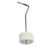 Patin de tambour en feutre pour pédale de grosse caisse, pièce de rechange en coton haute densité avec son complet, accessoire de percussion léger pour marche simple ou double
