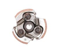 Patin d'embrayage de 75 mm, rainure de clavette for débroussailleuse 1E40F-6 NB411 NB351 CG411 BC411 43CC 47cc 49cc(Red w Key)