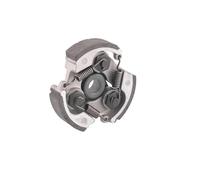 Patin d'embrayage de 75 mm, rainure de clavette for débroussailleuse 1E40F-6 NB411 NB351 CG411 BC411 43CC 47cc 49cc(Black w Key)