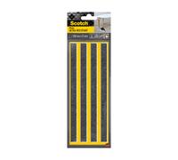 Scotch Patins feutre adhésif bi-matière Droit 208 x 15 mm – Lot de 4 Gris/Blanc