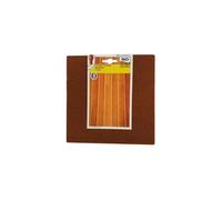 Patin feutre adhésif ISO 04131018 Marron 190 x 190 mm carré 1 pièce