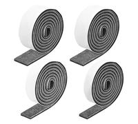Patin Feutre Feutrine Autocollante pour Meuble 4 Rouleaux, Patins Chaises Antiderapant Feutre(150 * 5cmX2+150 * 3cm+150 * 2CM) Découpe Libre pour Protection Pied de Table Chaise Canape(Gris)
