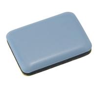 Patin glisseur pour meuble - 4,5 x 35 x 25 mm - gris
