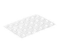 Patin protecteur antichoc - INOFIX - Transparent - Diamètre 8 mm - Lot de 24 - Adhésif