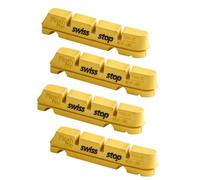 SwissStop Kit 4 patins de frein FlashPro Yellow King – Shimano / SRAM – jante carbone