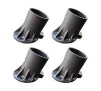 Patin Sécurité Pour Pieds D'Échelle Protection De Sol Résistante Aux | 4 Tapis Antidérapants Échelle Pour Toiture, Chantier, Nettoyage Gouttières, Peinture Industrielle