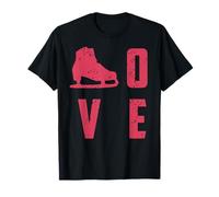 Patinage Amour Sports d’Hiver Passion Glace T-Shirt