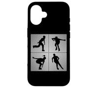 Patinage en Ligne Patins à roulettes Skates Inline-Skater Coque pour iPhone 16