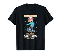 Patineur avec bras plâtré - fracture T-Shirt
