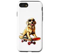 Patineur Golden Retriever Coque pour iPhone SE (2020) / 7/8