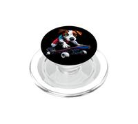 Patineur pour Chien Jack Russell Terrier PopSockets PopGrip pour MagSafe