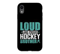 Patinoire bruyante et fière de Hockey Brother Coque pour iPhone XR