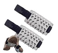 Patins à glace pour chaussures - 26 pointes - 2 pièces comme poignées de glace - Pour la randonnée, le travail en plein air, les trajets d'hiver, la marche, la pêche, l'escalade, l'alpinisme