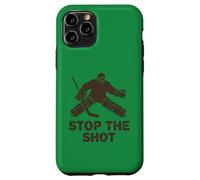 Patins à Glace pour Fans de Hockey sur Glace Puck Coque pour iPhone 11 Pro