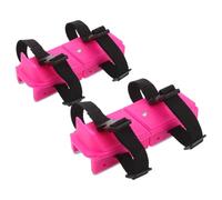 Patins à Glace pour Garçon Fille Débutants, Réglables, Traction Hiver | Intérieur Rembourré, Semelles Renforcées, Sangles de Fixation, pour Chaussures Garçon Fille, Neige Tassée