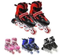 Patins à glace - roller in line rouge - AGNESG - Taille M - Roue à une rangée - Matériau composite respirant M