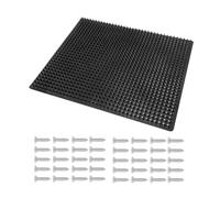 Patins à gratter pour bovins | Poteau grattoir pour bétail - Brosse de toilettage pour chèvre, démangeaisons, tapis doux au toucher pour animaux de ferme