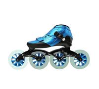 Patins À Roues Alignées Professionnels for Adultes, Hommes Et Femmes, Patins À roulettes À 4 Roues, Chaussures De Patinage De Vitesse Professionnelles for L'extérieur Et L'intérieur(35)