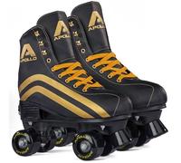 Apollo Patin à roulettes, Patins à roulettes Fille et Garçon, Adolescents et Adultes, Roller Femme et Homme à 4 Roues, Patin Classique, 3 Tailles Réglables du 31 au 66