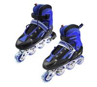 Patins à roulettes - JEOBEST - ROLLER IN LINE - Couleur bleu - Taille M - Matériau composite respirant semi-doux M