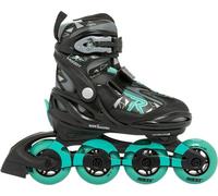 Patins à roulettes Moody Tif 82A noir/aqua taille 30-35