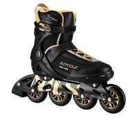 Patins à roulettes - NILS EXTREME - ARMOUR NA22151 - Noir et Or - Taille 42 - Adultes Mixte 42
