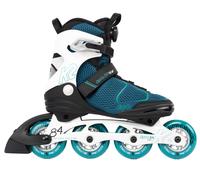 Rollers K2 Skates Alexis 84 BOA bleu blanc femme - 36.5
