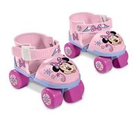 Patins À Roulettes + Protections - Mondo - Minnie - Protections Ajustables - Poids Max : 20 Kg Rose