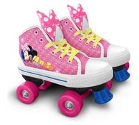 Disney Patins à roulettes Minnie J862028 4 roues avec chaussure Rose Taille 28