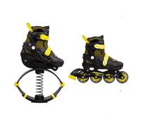 Patins à roulettes réglables pour garçons et filles, 4 tailles, patins à sauter commutables pour s'amuser en plein air, parfaits pour les parcs et les patinoires, excellent cadeau d'anniversaire