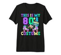 Patins à roulettes rétro « This is My 80's Costume » pour fête sur Le thème des années 80 T-Shirt Haut de Gamme