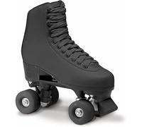 Roces Patins à roulettes RC1 Classic – Quad adulte pour femmes et hommes Noir Taille 41