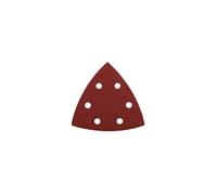 Patins abrasifs triangulaires 492812 - 5 pièces - Bois & Métal - 96mm